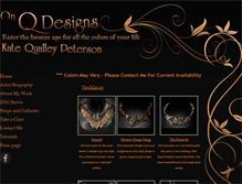 Tablet Screenshot of onqdesigns.net